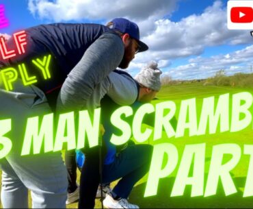 3 MAN TEXAS SCRAMBLE! -5 THRU 9? (PART 1) || THE GOLF SUPPLY