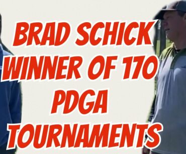 Brad Schick - Winner of 170 PDGA tournaments!
