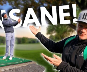 HE BUILT AN AWESOME NEW GOLF PRACTICE AREA ALL BY HIMSELF?!