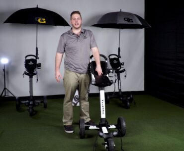 Trilite Golf Push Cart Breakdown | Trilite Front Console