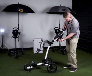 Trilite Golf Push Cart Breakdown | Detaching Your Cup Holder