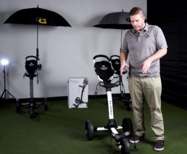 Trilite Golf Push Cart Breakdown | Adjusting Your Front Wheel