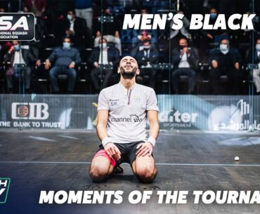 Squash: CIB Black Ball Open 2021 - Men's Moments of the Tournament