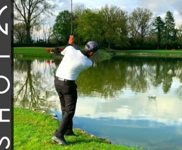 #GOLF SKIP SHOT "Come all'Augusta National...proviamo a far schizzare la palla sul lago"