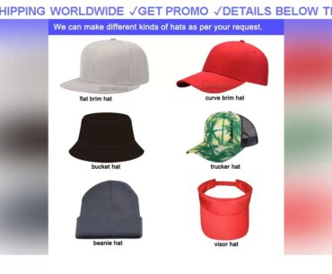 [DIscount] $95 Cap OEM custom logo customized color customize size singer tourist hip hop dance foo