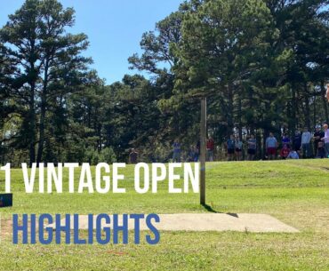 2021 Vintage Open - RD1 MPO Highlights ft. Ricky Wysocki, Gregg Barsby, Calvin Heimburg & More