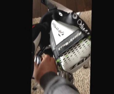 What's in the golf bag 2014