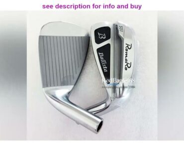 Best New Men Golf Head ROMARO 501 Golf Irons 4-9P Clubs Heads Set No Golf Shaft Free Shipping