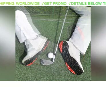 [Deal] $61.53 Mens Golf Shoes  Sports Mens Leather Golf Shoes