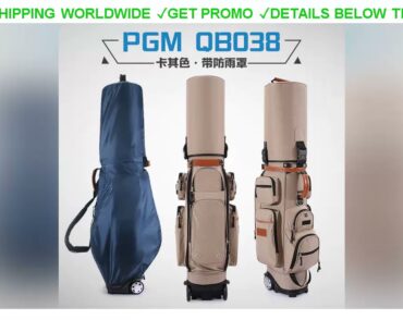 [Promo] $108.46 Authentic Brand Multifunctional Golf Standard Bag Wheel Golf Caddy Viation Bag Men