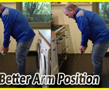 Arm Position In Putting #shorts