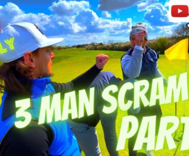 3 MAN TEXAS SCRAMBLE! CAN WE SHOOT -5?! (PART 2) || THE GOLF SUPPLY