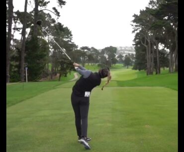 Brianna Do slow and normal motion golf swing motivation. #bestgolf #ladiesgolf #alloverthegolf