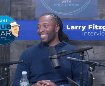 Larry Fitzgerald Interview: Pebble Beach Pro-Am, hitting an ace in front of President Obama