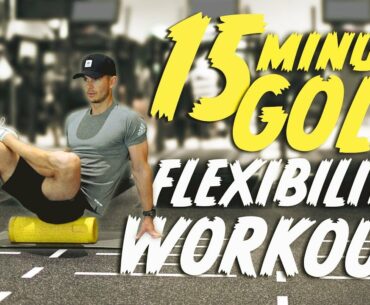 15 MINUTE GOLF FLEXIBILITY WORK OUT | ME AND MY GOLF