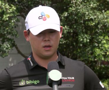 Si Woo Kim Thursday Flash Interview 2021 The Masters Tournament Part 1