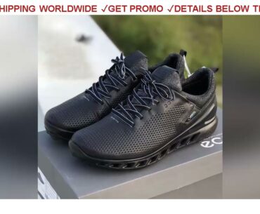 [Promo] $64.25 Mens Golf Shoes Leather Outdoor Anti Slip Walking Shoes Men Size 39 45 High Quality