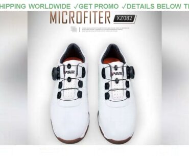 [Sale] $61.93 Orignal Golf Shoes Women Sports Pgm Breathable Golf Sneakers Ladies Slip Resistant Sp