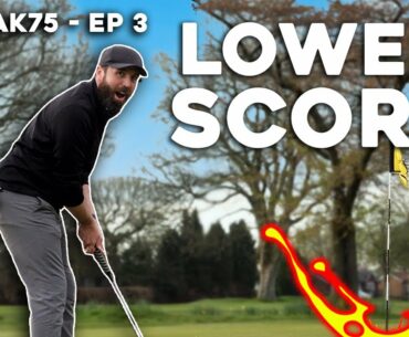 My BEST ROUND OF GOLF....so far! #Break75 EP3
