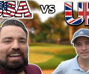 Amateur Ryder Cup - US vs UK Golf Vlog! | Subscriber Challenge