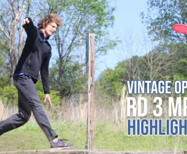 2021 Vintage Open - RD3 MPO Highlights ft. Ricky Wysocki, Calvin Heimburg, Brodie Smith & More