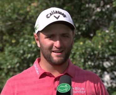 Jon Rahm: Entrevista tras la cuarta ronda del Masters de Augusta 2021