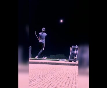 GOLF BALL MOVING TOWARDS MOON #shorts #viral