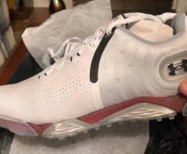 Spieth 5 Under Armour Spikeless Golf Shoe Unboxing