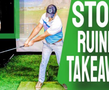 Perfect Golf Swing Takeaway Is SO Much EASIER When You Do This | Fix Golf TAKEAWAY Too Far Inside