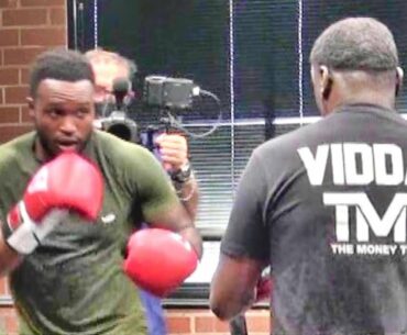 UK's HOTTEST prospect Viddal Riley killing the pads at Mike Tyson's Ranch