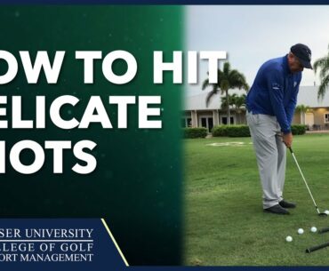 Hitting Delicate Shots Around The Green