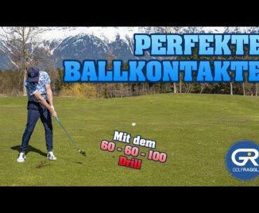 PERFEKTE BALLKONTAKTE MIT DEM 60-60-100 DRILL - GOLFSCHWUNG TECHNIK