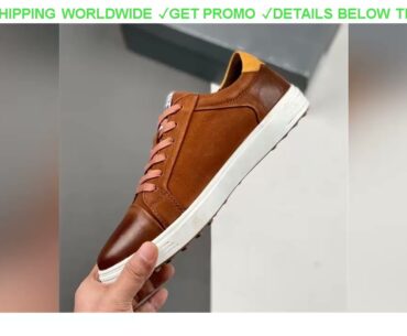 [DIscount] $59.22 New Men Golf Shoes Casual Sports Sneakers Genuine Leather Outdoor Male Walking Sh