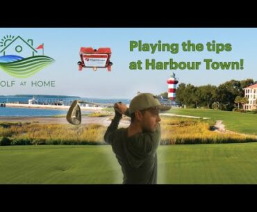 18 Holes at Harbour Town - (E6 Connect + Mevo+) - Low Cost Golf Simulator :)