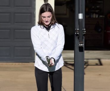 How to hit a golf ball?