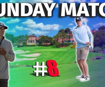 We Played A Very Exclusive Course In San Diego | Sunday Match #8 | MICAH VS GARRETT