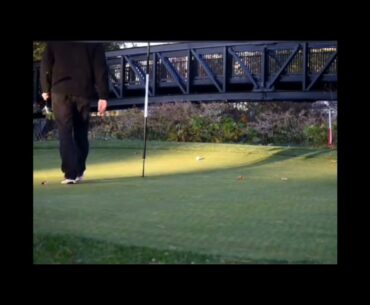 Sometimes You Just See A Different Line Than Everyone Else | Iron Putting Golf