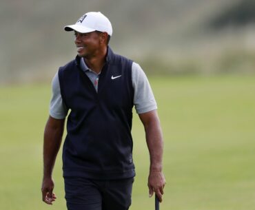 Tiger Woods Stinger at the Open Championship