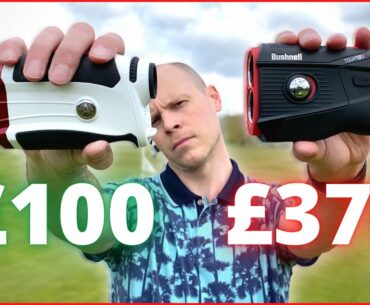 SHOULD YOU SPEND MORE? Golf Rangefinder Comparison // Bushnell Tour V5 Shift vs Aofar GX-2S
