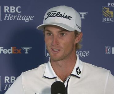 Will Zalatoris Friday Flash Interview 2021 RBC Heritage