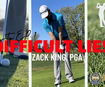 Downhill Lie | Deep Rough | Tight uphill lie near green | Golf Instruction...