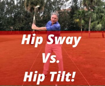 Hip Sway vs Hip Turn/Tilt | How Tilting Your Hips Can Help You Play Better Golf! PGA Pro Jess Frank