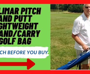 Orlimar Pitch and Putt Lightweight Stand/Carry Golf Bag
