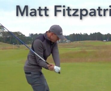 Matt Fitzpatrick Golf Swing - Driver DTL