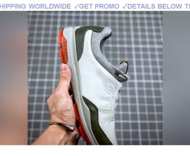 [Promo] $64.35 2020 New Spring Autumn Golf Shoes Men Anti Slip Spikless Golf Sneakers Outdoor High
