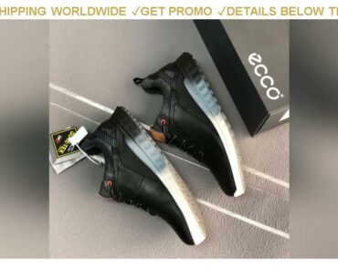 [DIscount] $64.25 Men Genuine Leather Golf Shoes Size 39 45 Anti Slip Spikless Golf Sneakers High Q