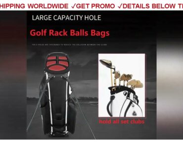 [Cheap] $130.09 PGM Golf Bracket Pack Waterproof Golfing Standard Ball Bags Bracket Gun Bag Hold A