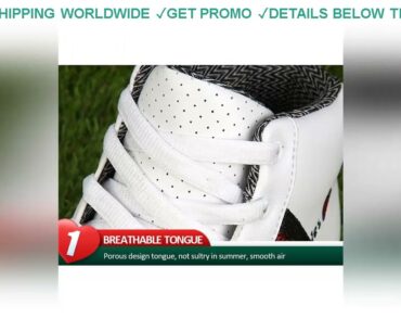 [Promo] $51.97 PGM Golf Shoes Anti slip Breathable Women High Upper Inside Heightening Shoe Rotatin