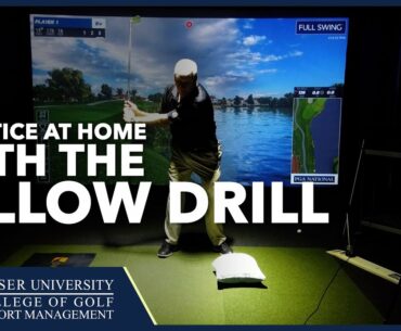 Golf Drills You Can Do At Home - The Pillow Drill
