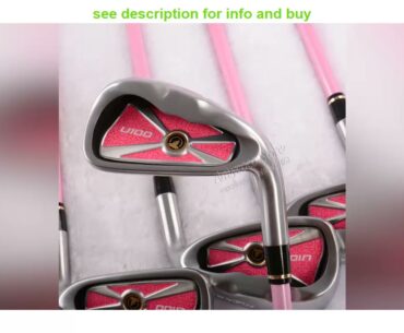 Best New women Golf Clubs HONMA U100 Full set Golf Driver+Fairway wood+irons Putter L Flex Graphite
